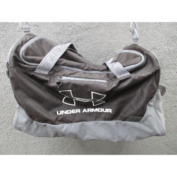 UA Under Armour Hustle Storm Duffle Bag TEMPLE UNIVERSITY BASKETBALL Team Issue? - Picture 1 of 16